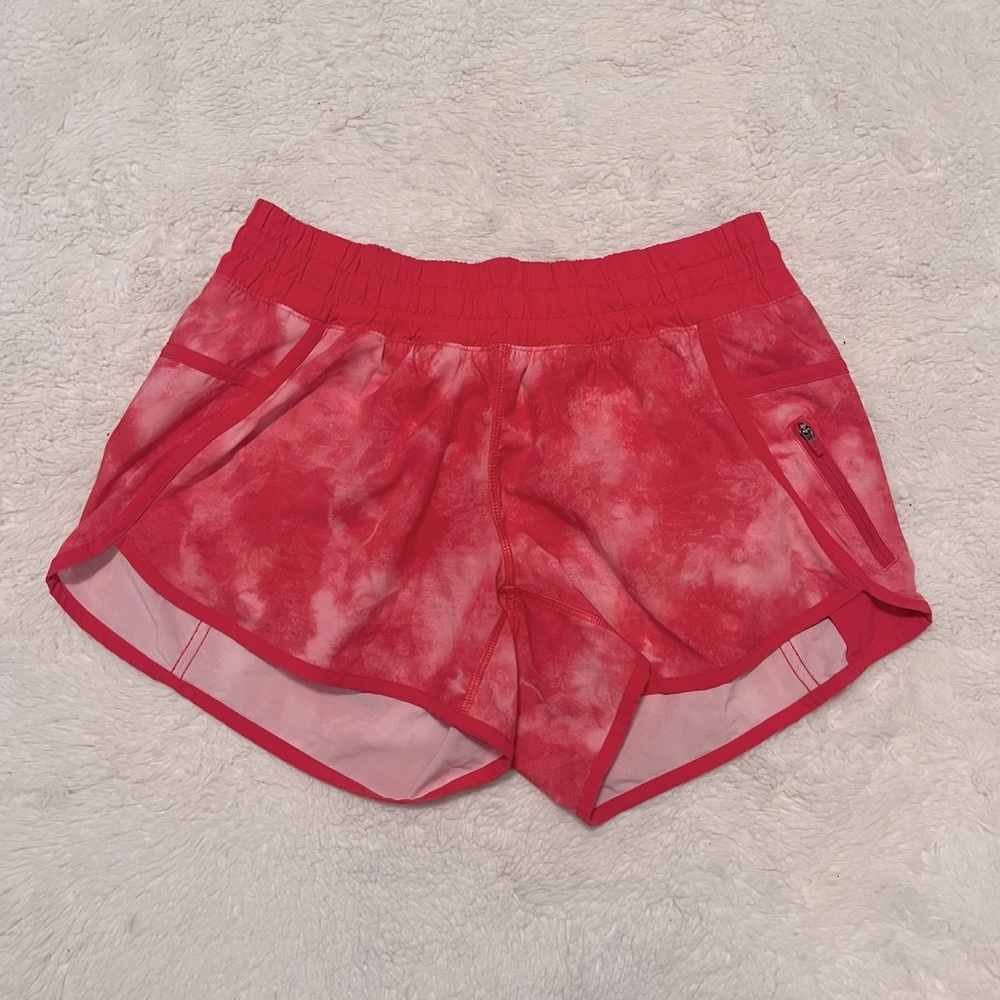 Lululemon mid-rise athletic shorts